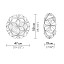 La Vie Medium Wall Lamp