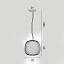 Spokes 2 MIDI Suspension Lamp