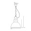 Spun 7165 Reflector Pendant With Lampholder