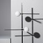 Pinocchio Floor Lamp With Dark Burnished Brass Structure