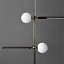 Pinocchio Floor Lamp With Dark Burnished Brass Structure