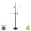 Pinocchio Floor Lamp With Dark Burnished Brass Structure