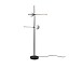 Pinocchio Floor Lamp With Matte Black Nickel Structure