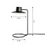 AJ Oxford 410mm Table Lamp With Base