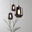 Luisa S1 Suspension Lamp With Matt Black