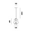 Luisa S3 Suspension Lamp With Matt White