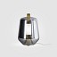 Luisa T3 Table Lamp With Heritage Brass
