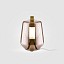 Luisa T3 Table Lamp With Heritage Brass