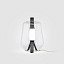 Luisa T3 Table Lamp With Matt Black