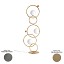 ZOE Floor Lamp With Polished Black Nickel Metal Sphere