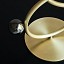ZOE Table Lamp With Polished Chrome Metal Sphere