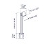 Nut B-60 Outdoor Floor Lamp