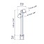 Nut B-90 -2L Outdoor Floor Lamp