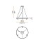 Arena Suspension Lamp - 100cm