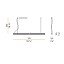 Brooklyn Line Suspension Lamp - 150cm