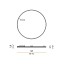 Brooklyn Round Ceiling Lamp - Circular Shape 200cm