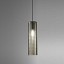 Clio Suspension Lamp With Black Canopy