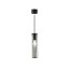 Clio Suspension Lamp With Black Canopy