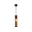 Clio Suspension Lamp With Black Canopy