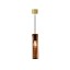 Clio Suspension Lamp With Matt Brass Canopy