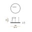 Brooklyn Round Suspension Lamp - Circular Shape 100cm