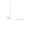 Brooklyn Round Suspension Lamp - Semicircular Shape 100cm