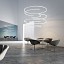 Brooklyn Round Suspension Lamp - Semicircular Shape 100cm