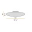 Disco Ceiling Lamp - 50cm