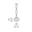 Gilbert Suspension Lamp - Ø22cm