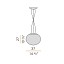 Gilbert Suspension Lamp - Ø37cm