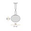 Gilbert Suspension Lamp - Ø45cm