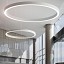 Golden Ring Suspension Lamp - Ø180cm