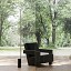 Hilow Line Floor Lamp With Black Marquina Marble Base