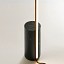 Hilow Line Floor Lamp With Black Marquina Marble Base
