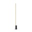 Hilow Line Floor Lamp With Black Marquina Marble Base