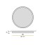Planet Ring Ø100cm Ceiling Lamp