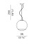 Smoke Ø35cm Suspension Lamp