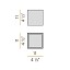 Three Ceiling Lamp - 11cm