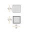 Three Ceiling Lamp - 15cm