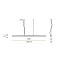 Viisi 210cm Suspension Lamp With Direct Light