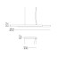 Dala Linear Suspension Lamp