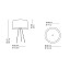 Tripod Table Lamp