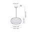 Perris S-47 Outdoor Suspension Lamp