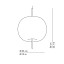 Kushi 33 Suspension Lamp