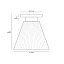 Hector Large Pleat Ceiling Lamp