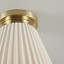 Hector Large Pleat Ceiling Lamp