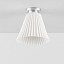 Hector Large Pleat Ceiling Lamp