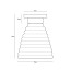 Hector Medium Bibendum Ceiling Lamp