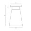 Hector Medium Flowerpot Ceiling Lamp