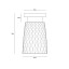 Oxford 1 Bone China Ceiling Lamp
